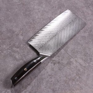 Damascus Vegetable Cleaver