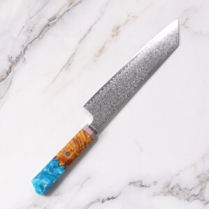 Damascus Bunka Chef Knife