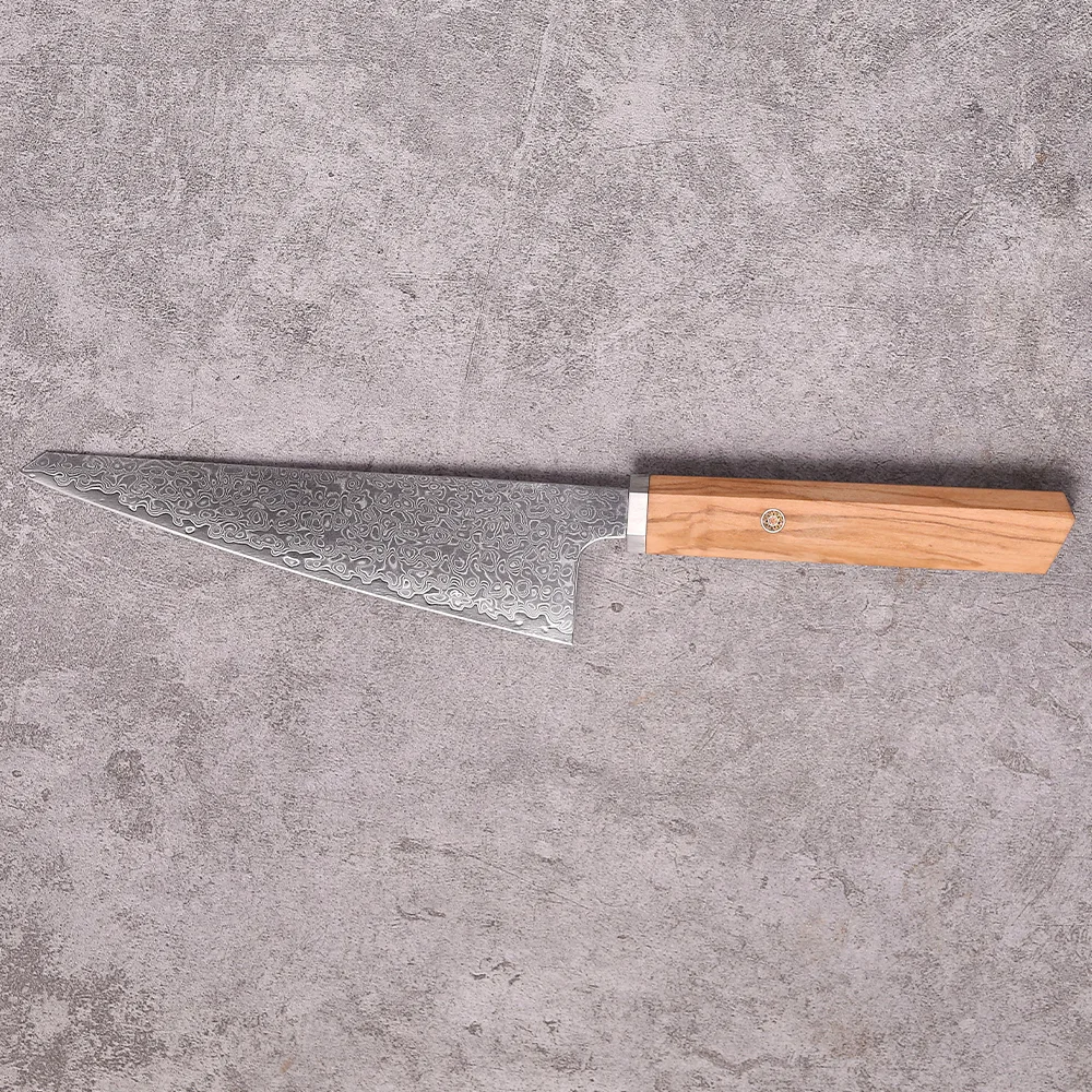 Damascus Steel Boning Knife Damascus Steel Honsuki Knife