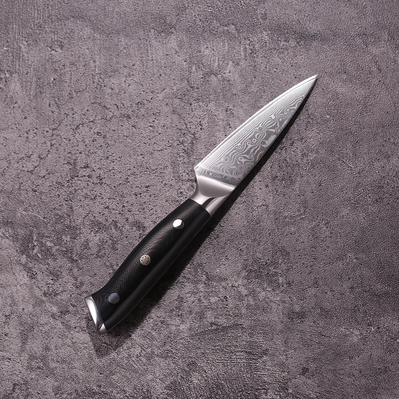 Damascus Paring Fruit Knife