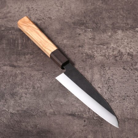 Blue steel Japanese chef knife