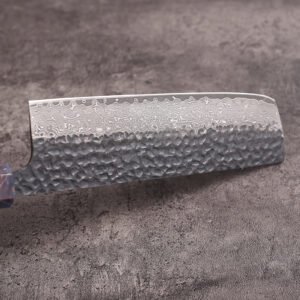 Custom Branding High-quality Japanese kitchen knife with hammered finish