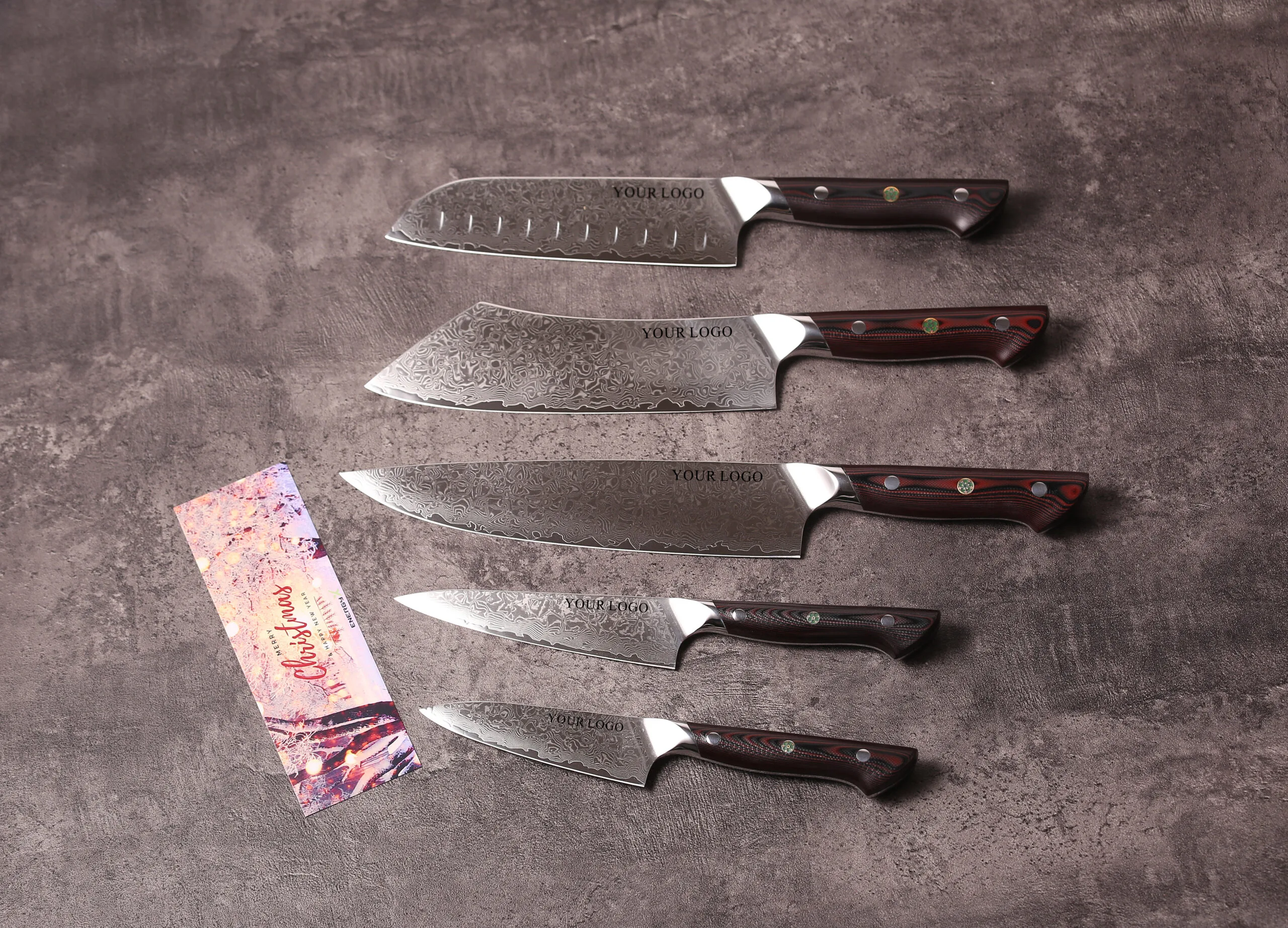 Custom LOGO Knife Set